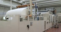 Perini Vega S8 toilet tissue converting machine 