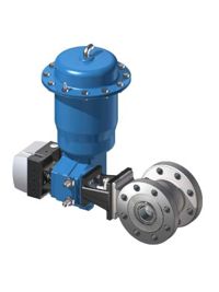 Figure 4a. Neles Finetrol, an eccentric plug control valve.