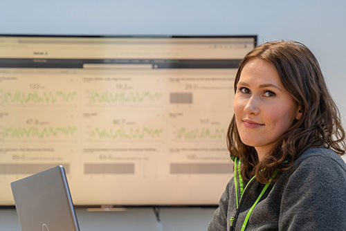 Julia, Valmet's Application Specialist in Finland