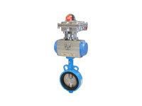 Neles Easyflow™ resilient seated butterfly valve, series JA