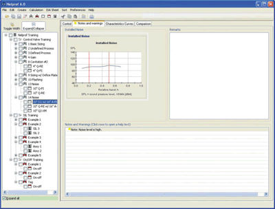 Using a sizing software similar to the one shown above can help take the guesswork out of properly sizing an assembly.