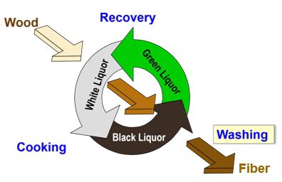 Pulp washing process