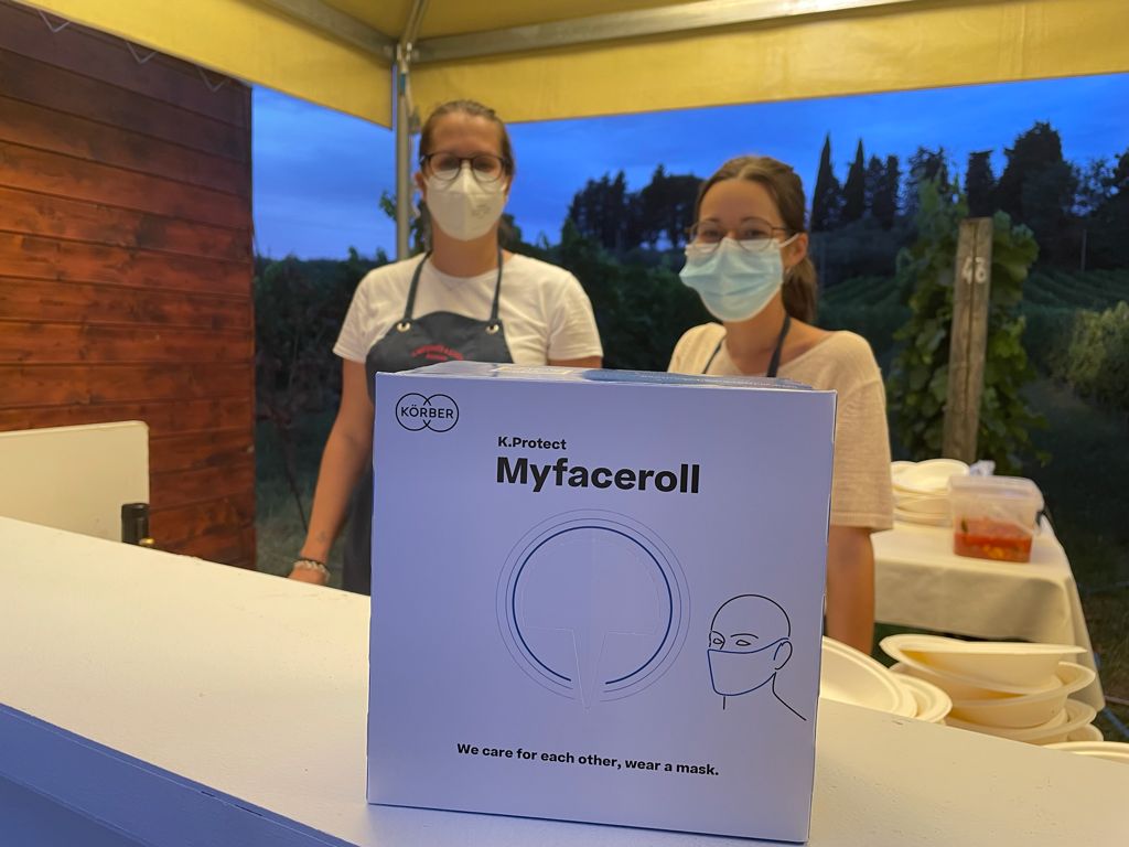 Körber dona 10.000 mascherine compostabili in fibra di bambù al festival culturale “Stanno tutti bene”