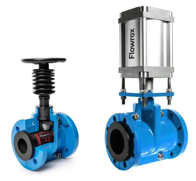 Flowrox™ PVG and PVEG pinch valves