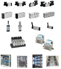 Solenoid and air operated valves