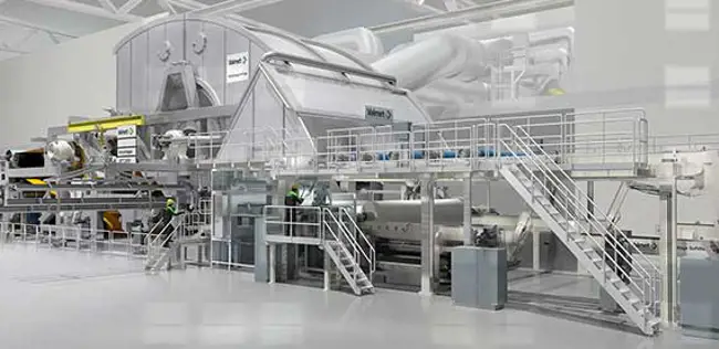 Valmet's tissue machinery technology provides sustainable production of all types of grades