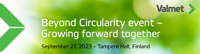 Valmet Beyond Circularity 2023 event