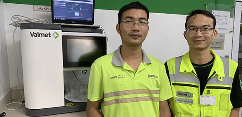 Valmet Fiber Image Analyzer at Saint-Gobain Vietnam