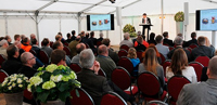 Inauguration of the biomass power plant in Zwickau