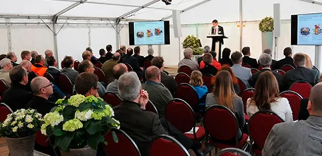 Inauguration of the biomass power plant in Zwickau
