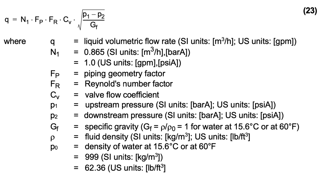 Equation (23)