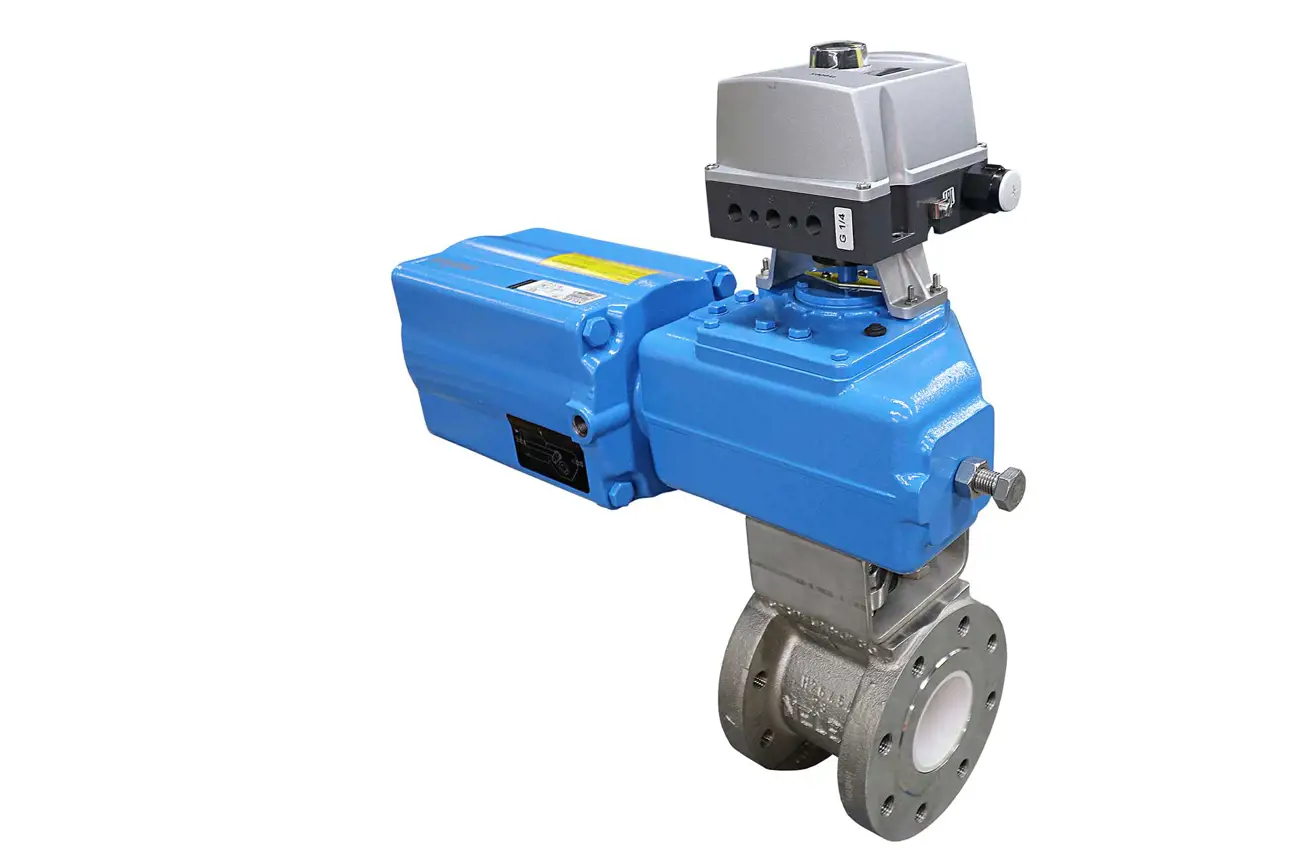 Neles E-Series ceramic ball valve