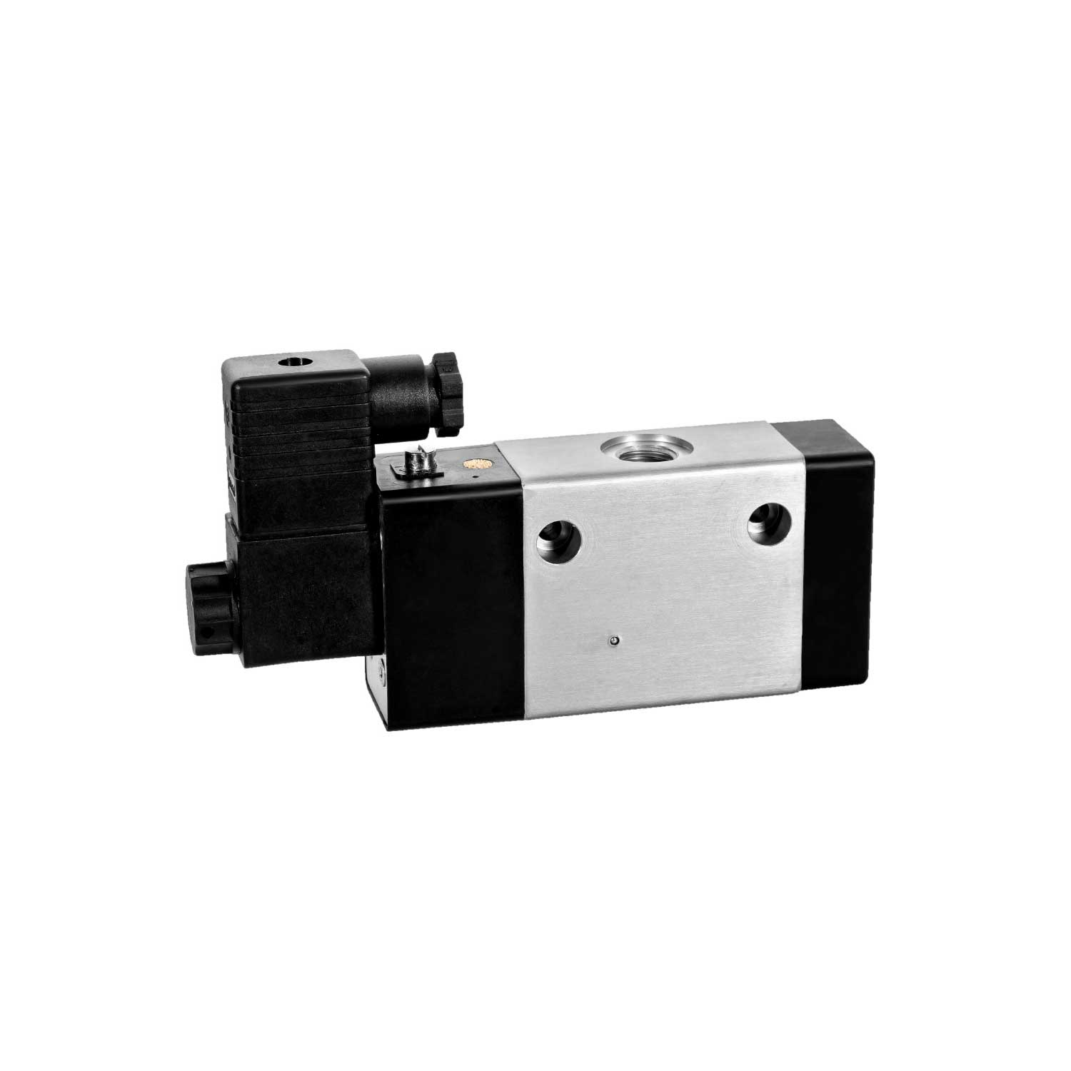 Single coil and double coil 3/2 way solenoid valves