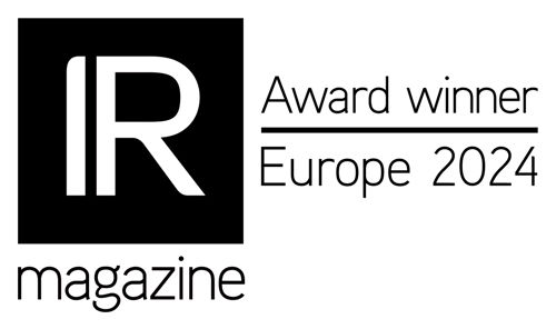 IR Magazine Europe Awards winner 2024