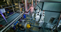 Successful opening of the Bioprocess pilot facility