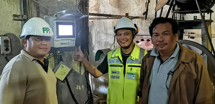 New Valmet Microwave Consistency Measurement in Thailand