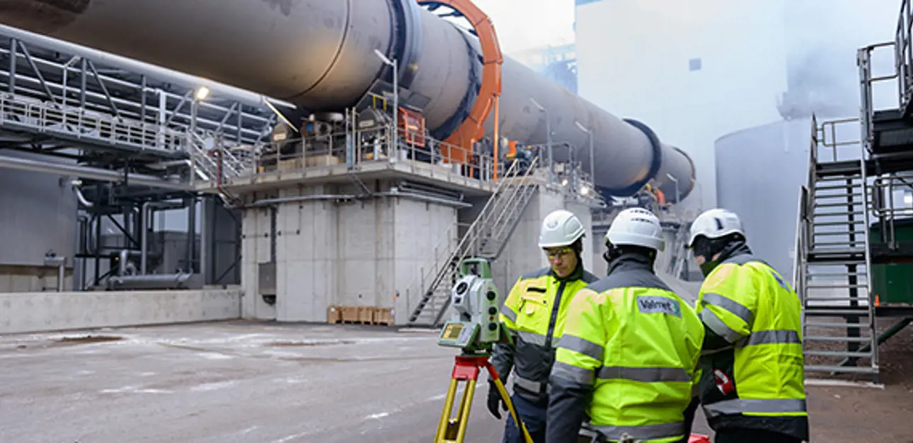 Lime kiln services by Valmet