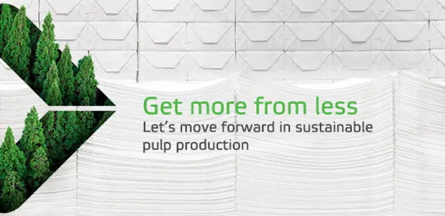 Toward more sustainable pulp production